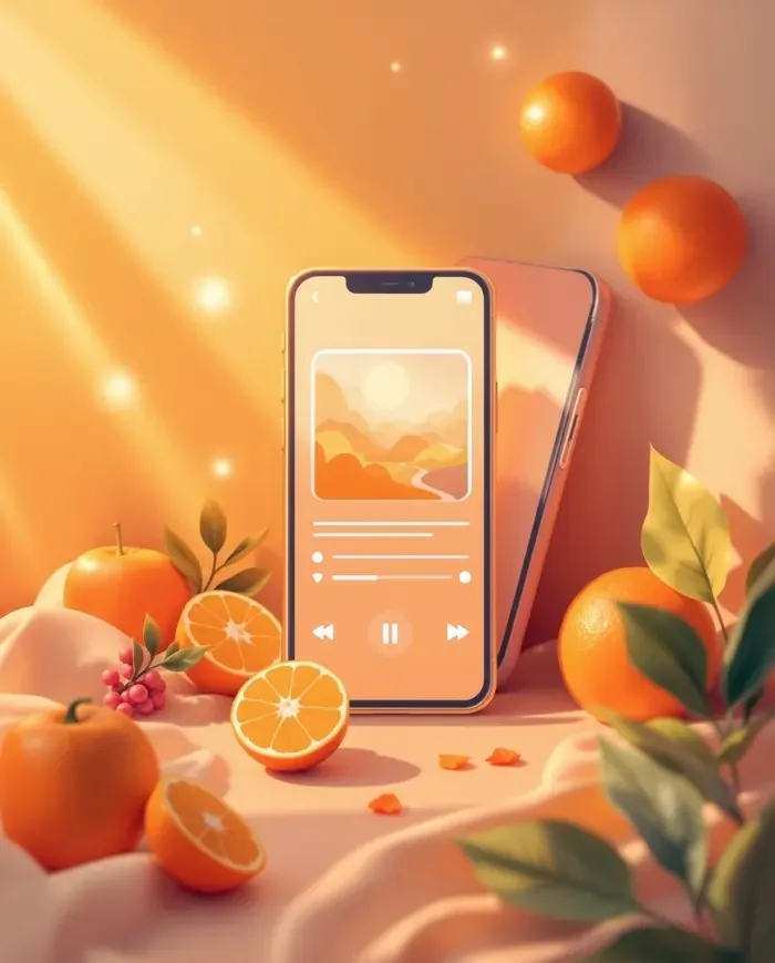在线视频 APP 界面展示